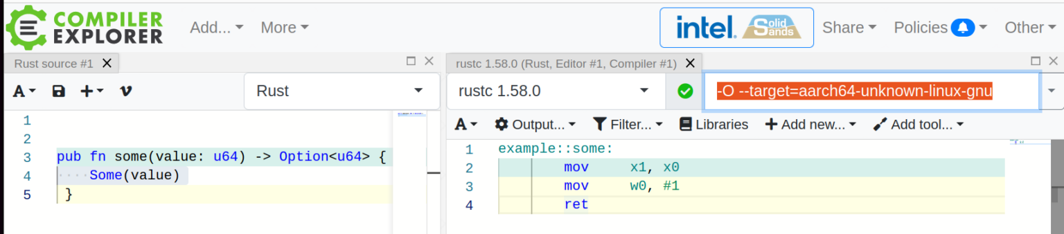 Compiler Explorer Targeting ARM | Blog Frehberg